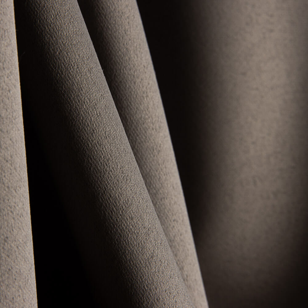 Dim Out Contract Vorhangstoff feuerhemmend Taupe - Ribes y Casals