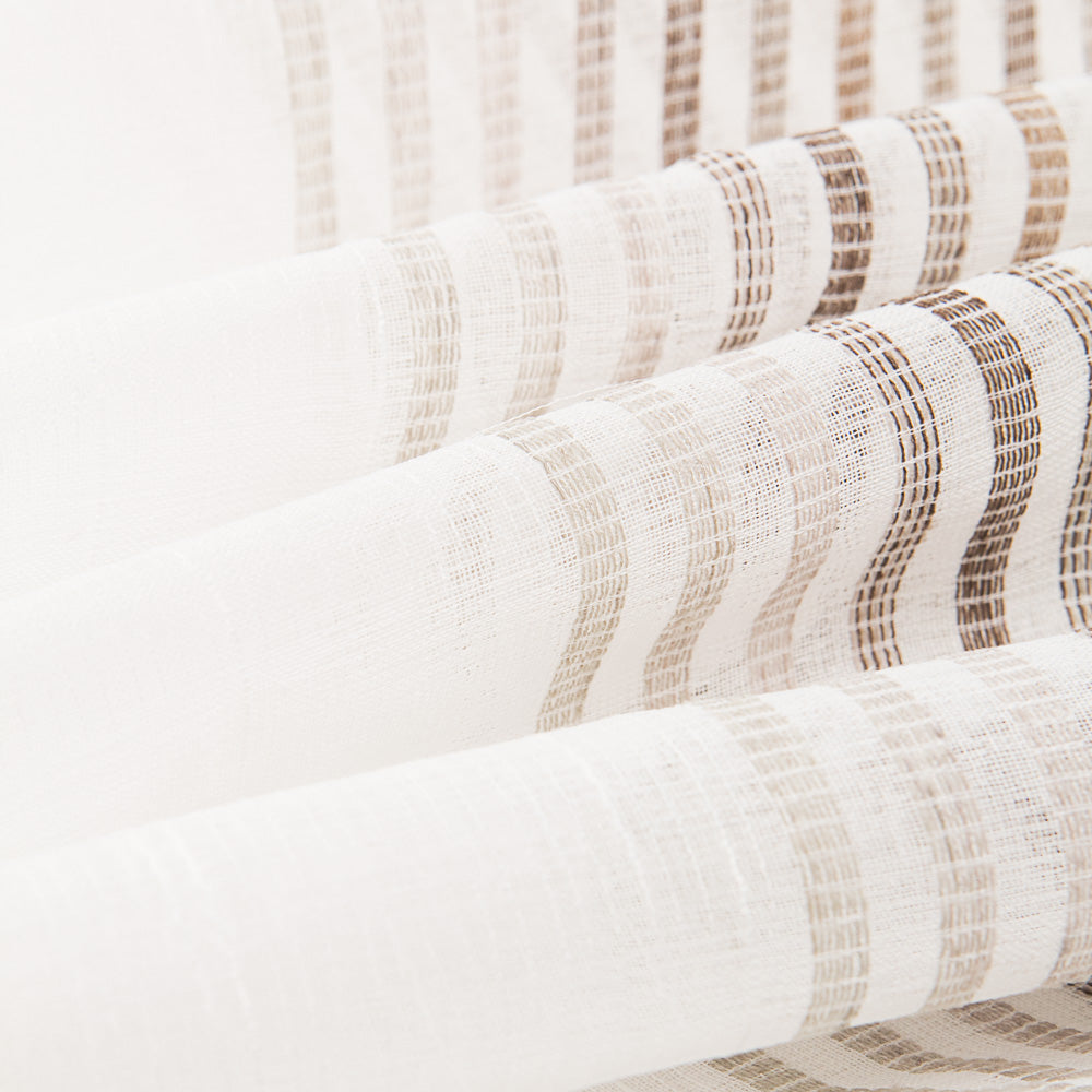 Vorhangstoff Multiraya Beige - Ribes y Casals