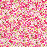 Fuchsia Garten Krepp Stoff - Ribes y Casals