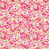 Fuchsia Garten Krepp Stoff - Ribes y Casals