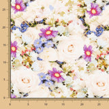 Viskose Blumen Ecru - Ribes y Casals
