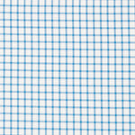 Blau karierter Twill - Ribes y Casals