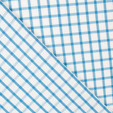 Blau karierter Twill - Ribes y Casals