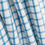 Blau karierter Twill - Ribes y Casals
