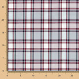 Türkis karierter Twill - Ribes y Casals