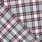 Türkis karierter Twill - Ribes y Casals