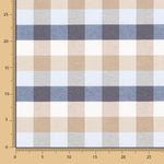 Blau karierte Teflon-Tischdecken - Ribes y Casals