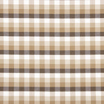 Beige karierte Teflon-Tischdecken - Ribes y Casals