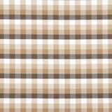 Beige karierte Teflon-Tischdecken - Ribes y Casals