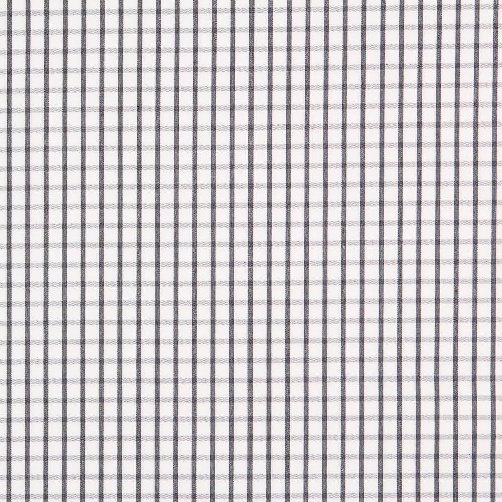 Plaid Twill Schwarz - Ribes y Casals