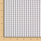 Plaid Twill Schwarz - Ribes y Casals