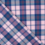 Twill-Quadrate Bicolour Pink - Ribes y Casals