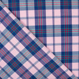 Twill-Quadrate Bicolour Pink - Ribes y Casals
