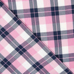 Rosa karierter Twill - Ribes y Casals