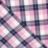 Rosa karierter Twill - Ribes y Casals