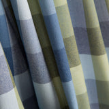 Twill Plaid Blau Grün - Ribes y Casals