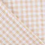 Seersucker Rahmen Maxi Camel - Ribes y Casals