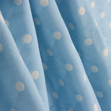 Jacquard Reversible Polka Dots Blau - Ribes y Casals