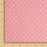 Jacquard Reversible Polka Dots Rosa - Ribes y Casals