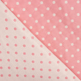 Jacquard Reversible Polka Dots Rosa - Ribes y Casals
