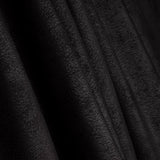 Wildleder-Borreguito Double Face Stoff Schwarz - Ribes y Casals