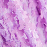 Mauve Blume Spitze Stoff - Ribes y Casals