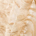 Spitzenstoff Goldene Zweige - Ribes y Casals