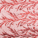 Stoff Spitze Zweige Rot - Ribes y Casals