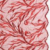 Stoff Spitze Zweige Rot - Ribes y Casals