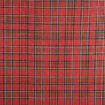 Polyester Tartan Gaze Rot - Ribes y Casals