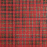 Polyester Tartan Gaze Rot - Ribes y Casals