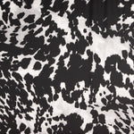 Schwarz gesprenkelter, gemusterter Satin - Ribes y Casals