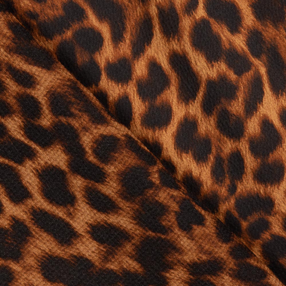 Feuer Leopard Print Satin - Ribes y Casals