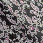 Paisley Gaze Schwarz - Ribes y Casals