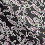 Paisley Gaze Schwarz - Ribes y Casals