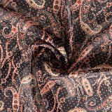 Gaze Pasiley Polka Dot Schwarz - Ribes y Casals