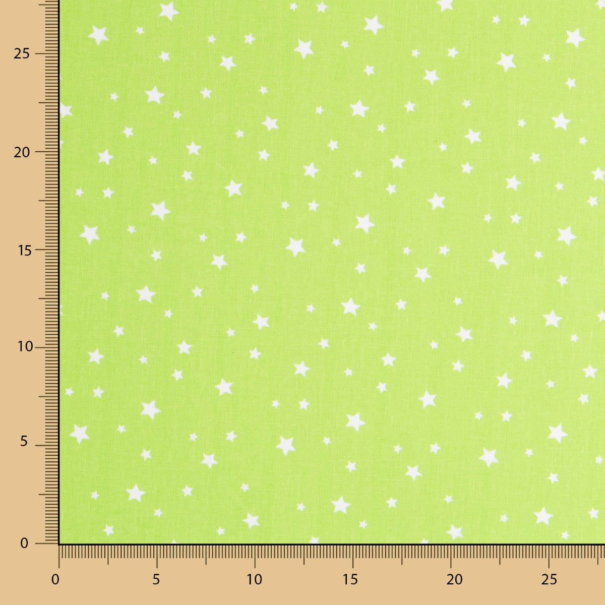 Baumwolle Multi Star Pistazie - Ribes y Casals