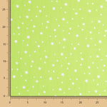 Baumwolle Multi Star Pistazie - Ribes y Casals