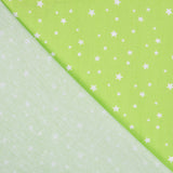Baumwolle Multi Star Pistazie - Ribes y Casals