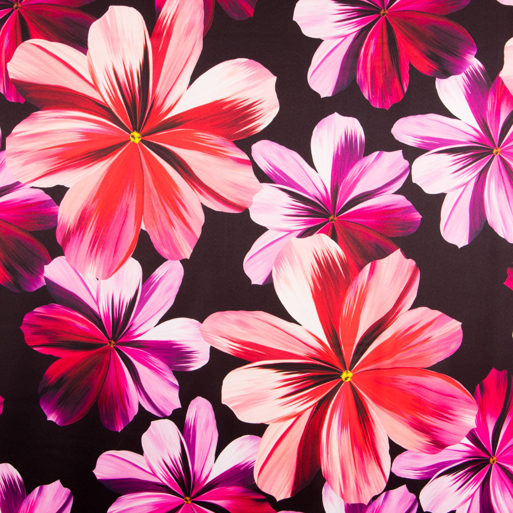 Stoff Fama Strecht Maxi Blume - Ribes y Casals