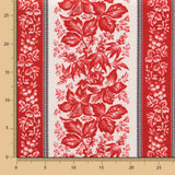 Aufnäher Americano Bayadera Floral Rot - Ribes y Casals