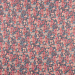 Gaze Polyester Blumen Granat - Ribes y Casals