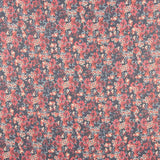 Gaze Polyester Blumen Granat - Ribes y Casals