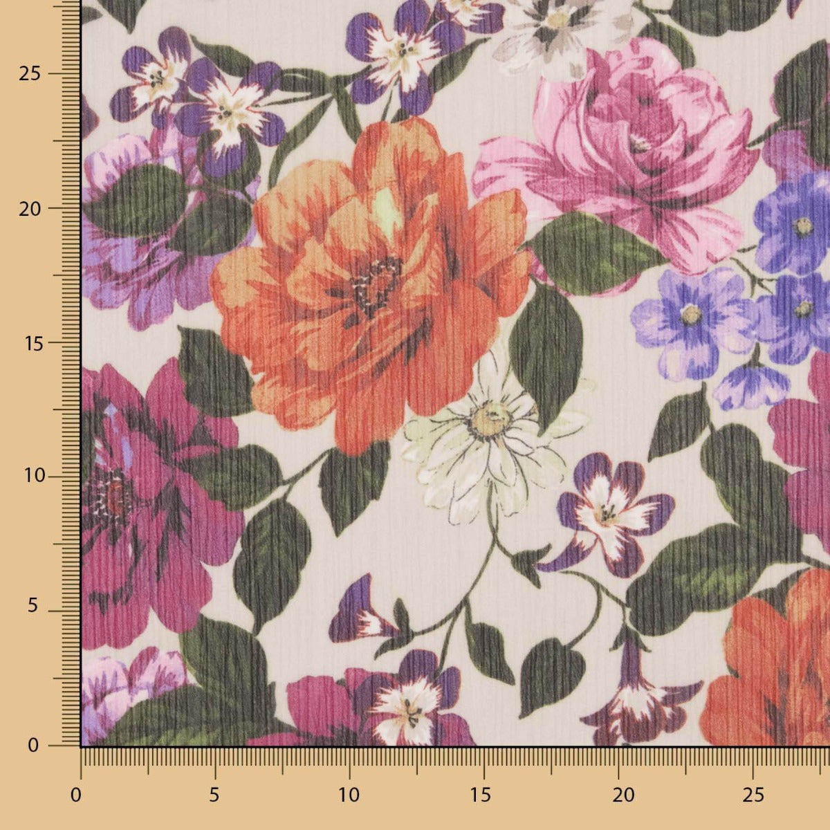 Polyester Floral Cretonne Gaze - Ribes y Casals