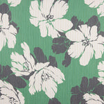Lurex Gaze Maxi Blume Grün - Ribes y Casals