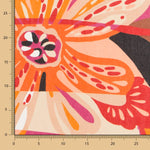 Polyester-Gaze Maxiflower Orange - Ribes y Casals