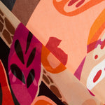 Polyester-Gaze Maxiflower Orange - Ribes y Casals