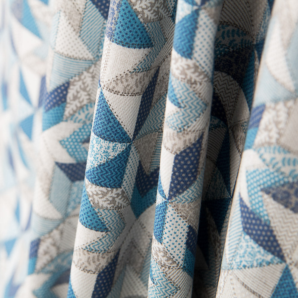 Baumwolle Patchwork Star Blau - Ribes y Casals