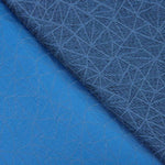 Polyester Jacquard Blau - Ribes y Casals