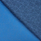 Polyester Jacquard Blau - Ribes y Casals